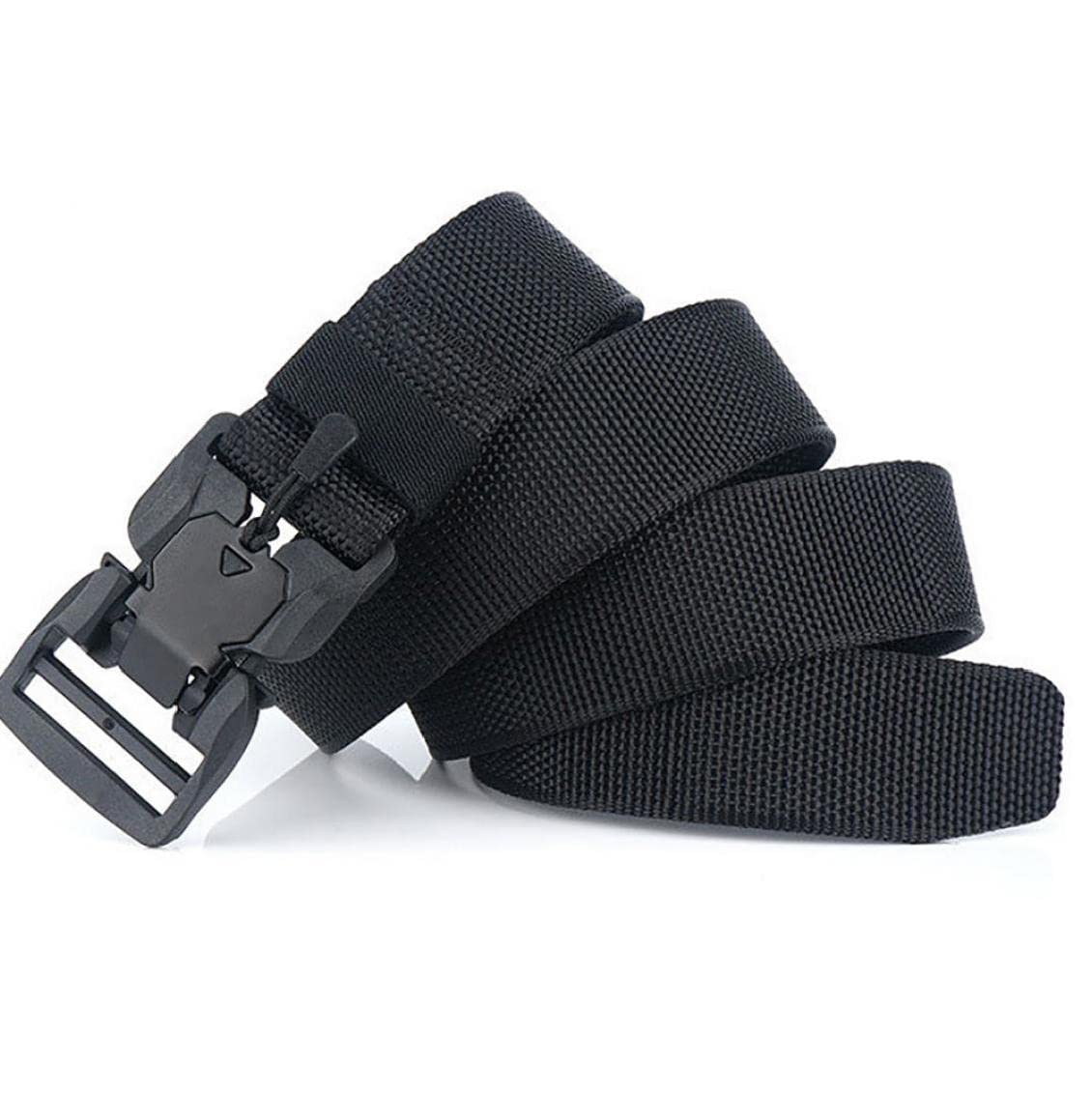 Belt Abs Resin Quick Release Magnetic Buckle Military Belt Soft Genuine Nylon Sports Accessories for Men Women