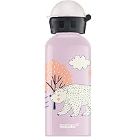 Sigg - Kids Water Bottle - KBT - Made in Switzerland - Neutral Taste - Leakproof - Lightweight - School, Sports - 14 Oz