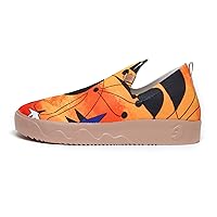 UIN Men's Casual Loafers Slip Ons Comfortable Art Painted Travel Fashion Sneakers Fuerteventura