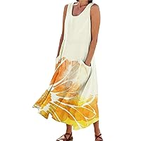 Summer Spring Dresses for Women 2024 Maxi Dress Plus Size Sundress Sexy Formal Dress Smock Skater Dress (b202)