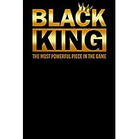 Black King: Blank Lined Empowerment Journal for Men and Boys of All Ages