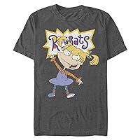 Nickelodeon Big & Tall Rugrats Oversized Angelica Men's Tops Short Sleeve Tee Shirt