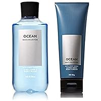 Men's Collection Ultra Shea Body Cream & 2 in 1 Hair and Body Wash OCEAN.