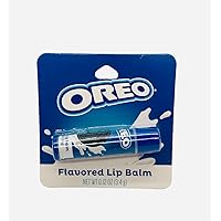 (1) Stick Oreo Cookie Flavored Lip Balm Gluten Free - Blue Tube Carded - Net Wt. 0.12 oz