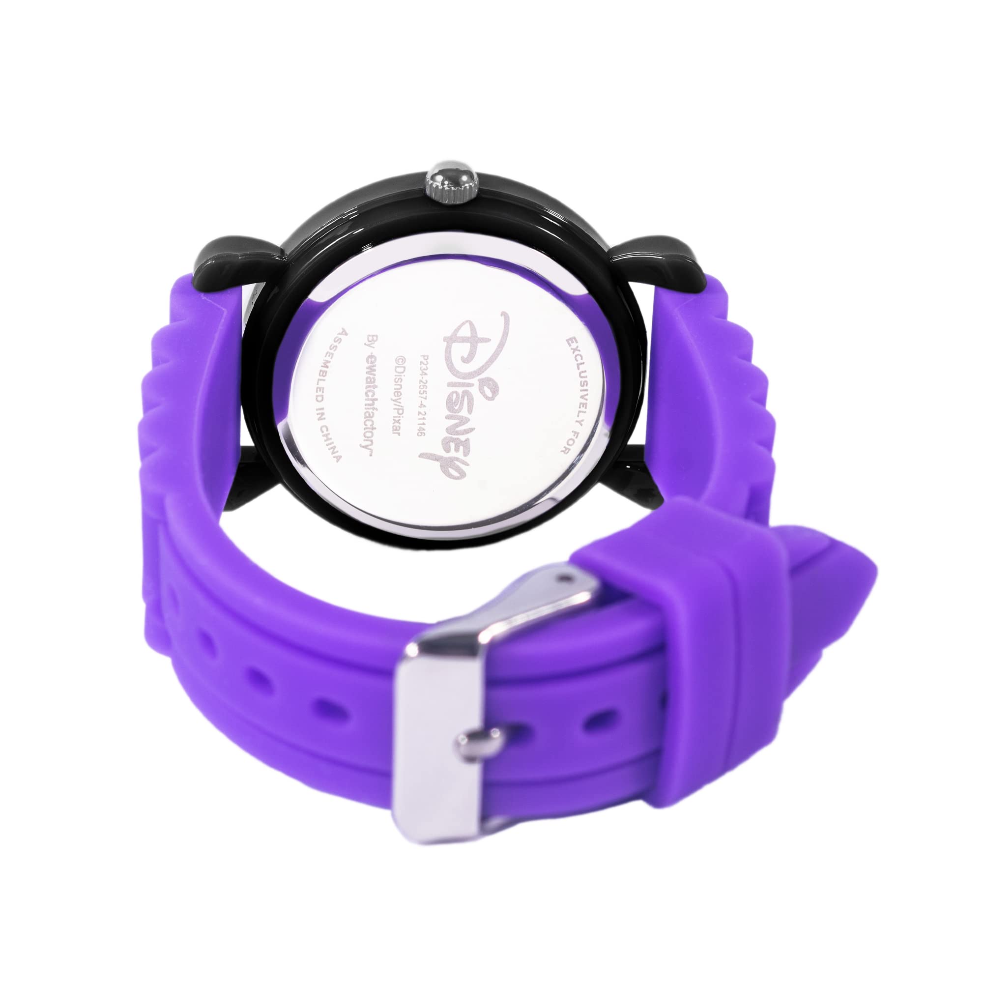 Disney Lightyear Kids' Plastic Time Teacher Analog Quartz Silicone Strap Watch