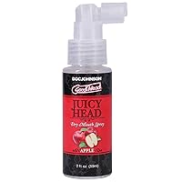 Doc Johnson GoodHead - Wet Head - Dry Mouth Spray - Instantly Moisturize Your Mouth - Juicy Apple - 2 fl. oz.(59 ml)