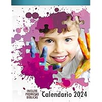 Calendario 2024: Incluye Promesas Bíblicas (Spanish Edition)