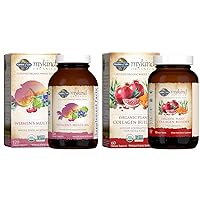 Garden of Life Organics Vitamins for Women 40 Plus - 120 Tablets & Organics Vegan Collagen Builder - Organic Plant Collagen Beauty Booster - Silica & Biotin for Hair