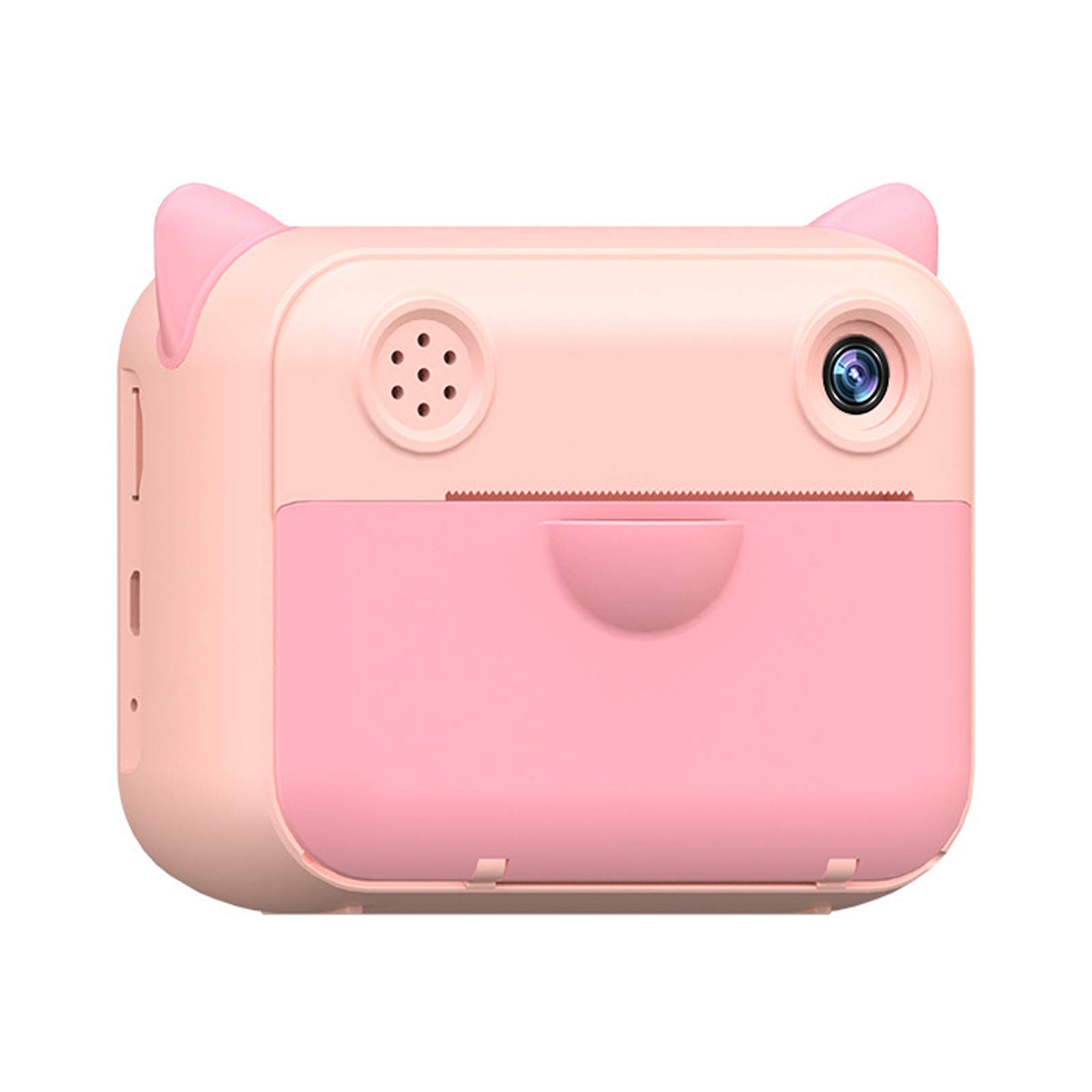 Wgwioo Kids Camera, Instant Print Camera, 1080P Digital Camera for Kids, Toy Camera Christmas Birthday Gifts for Girl Boy,Pink