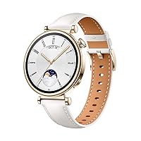 HUAWEI Watch GT 4 41 mm Smartwatch, Filigree Design, Up to 7 Days Battery Life, Advanced 24/7 Health Management, Calorie Management, Compatible with Android and iOS, White