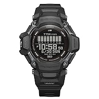 Casio Men's G-Shock Move GBD-H2000 Series, Multisport (Run, Bike, Swim, Gym Workout), GPS + Heart Rate Watch, Quartz Solar Assisted Watch