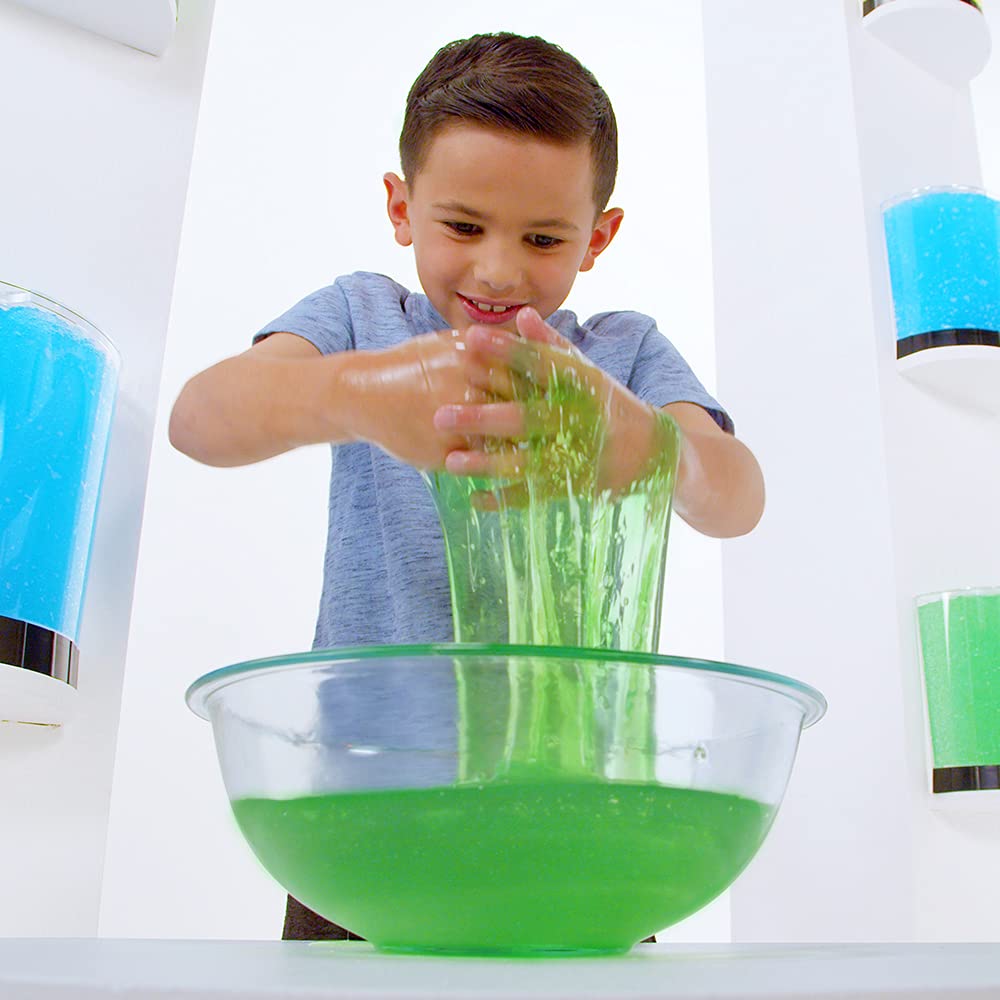 3 x Slime Baff Bundle from Zimpli Kids, Red, Green & Blue, Magically Turns Water into gooey, Colourful Slime, Slime Making Kit for Children, Birthday Present for Boys & Girls, Certified Biodegradable