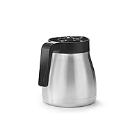 Keurig K-Duo Plus Thermal Carafe, Exclusively Compatible with Keurig K-Duo Plus Coffee Maker, Replacement Part Only, Stainless Steel,Silver Finish