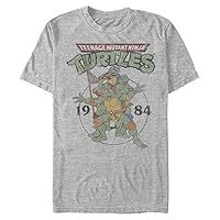 Nickelodeon Big & Tall Teenage Mutant Ninja Turtles Group Elite Men's Tops Short Sleeve Tee Shirt