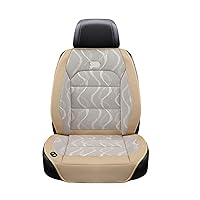 Type of Ventilation Cushion Car Cushion Cooling Seat Air Fan Massage Seat Air Conditioning Cushion (Color : Beige Cool)