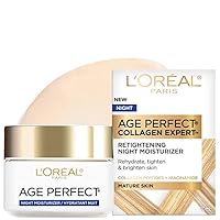 Skin Care Age Perfect Night Cream, Anti-Aging Face Moisturizer With Soy Seed Proteins, 2.5 Oz