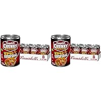Campbell's Chunky Soup, Spicy Chicken and Sausage Gumbo, 16.1 oz Can (Case of 8) (Pack of 2)