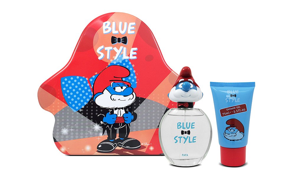 First American Brands Smurfs 3D Papa Perfume for Children, 1.7 Ounce