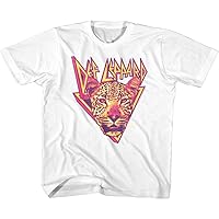 Def Leppard Rock Band Leopard Logo Toddler Short Sleeve T-Shirt Graphic Tee