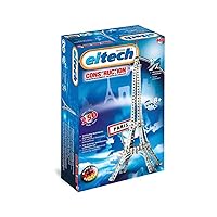 Eitech Landmark Series Eiffel Tower Construction Set & Educational Toy - Intro to Engineering & STEM Learning with 250 Pieces - Promotes Innovation, Creativity, and Cognitive Development