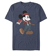 Disney Men's Characters Lumberjack Mickey T-Shirt
