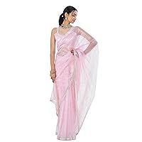 Indian Soft Organza With Heavy Swroski Work Blouses & Blouse Muslim Sari 5717
