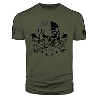 Dion Wear American Skull 1776 Men's T-Shirt