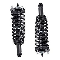 PHILTOP Front Struts for Sequoia 2001 2002 2003 2004 2005 2006 2007, Shock Absorber Complete Suspension 171348L+171348R, Struts with Coil Spring Assemblies SAA360 2 Pcs