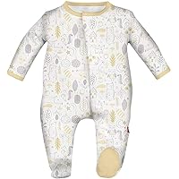 Magnetic Me Footie Pajamas Soft Modal Baby Sleepwear with Quick Magnetic Fastener | Boys and Girls Sleeper Preemie-24 Months