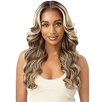 Outre SleekLay Part HD Lace Front Wig ANALIA (Off Black 1B)