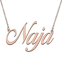Customized Unique Nameplate Jewelry My Name Necklace