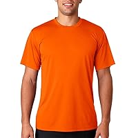 Hanes by Cool Dri Tagless Men's T-Shirt_Safety Orange_L