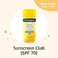 Highly Rated Sunscreen Club – Amazon Subscribe & Discover, SPF 70