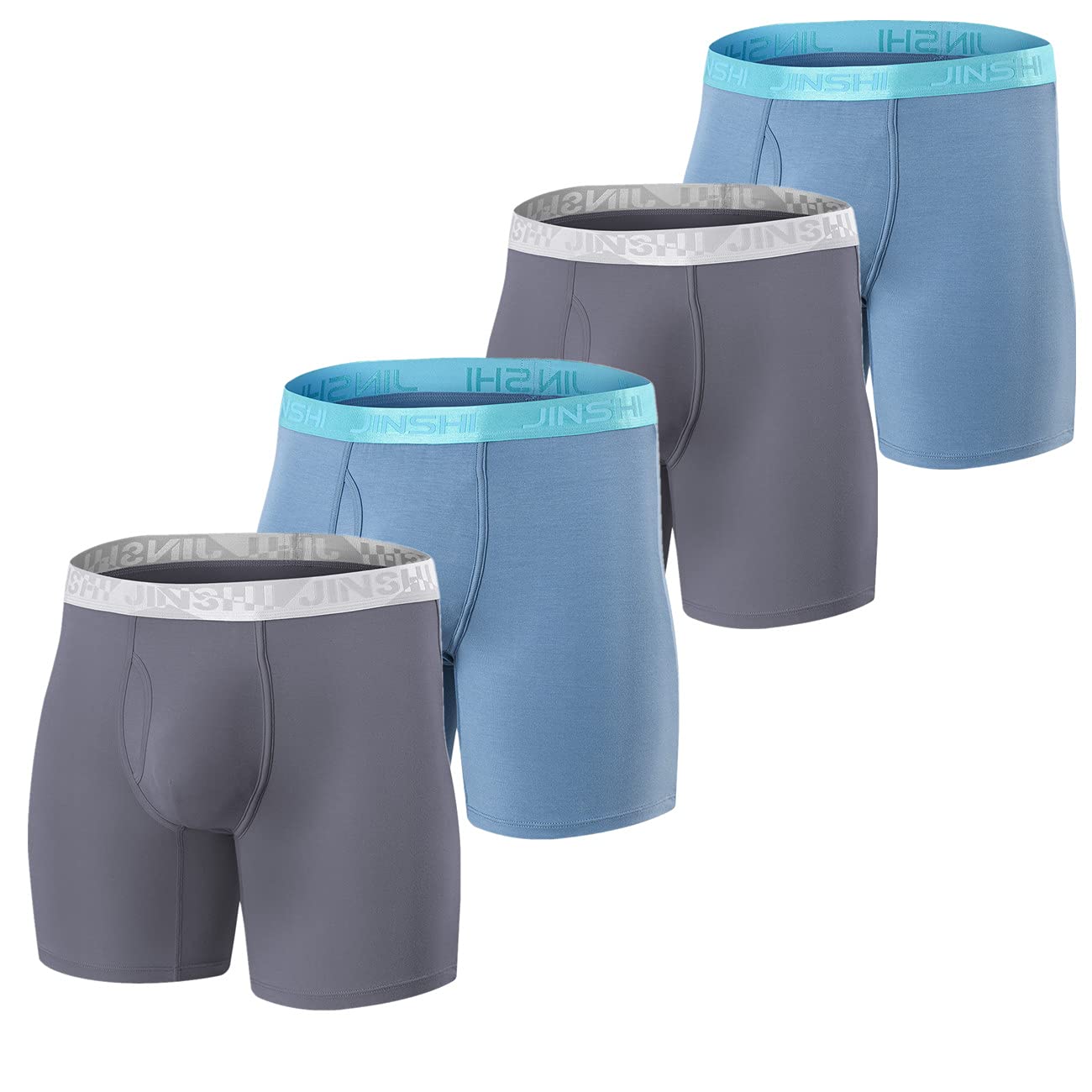Ouruikia Men's Trunks Underwear Breathable Modal Trunks Underwear
