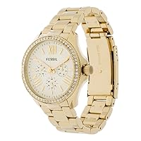Fossil Women's AM4482 Cecile Multifunction Stainless Steel Watch - Gold-Tone