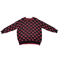 Women's Sweater Women Clothing Graphic Jacquard Knit Pullover Sweater