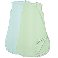 Supersoft Sleep Sack 0.5 TOG, Premium Bamboo Viscose Sleeping Bag Thin Baby Wearable Blanket 2-Way Zipper Sleepsacks
