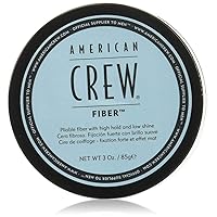 American Crew Fiber Pliable Molding Creme for Men, 3 Ounce Jars (Pack of 2)