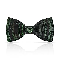 Fashion Series - Funny Bow Tie for Men Designer Hacker Patterned Bowtie