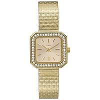 Timex Women's Quartz Watch Analogue Display and Stainless Steel Bracelet