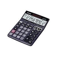 Casio DJ-120D Business Desktop Calculator with Check & Correct, Black