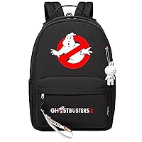 Waterproof Knapsack Canvas Daypack-High Capacity Bookbag Ghostbusters Backpack for Travel,Outdoor