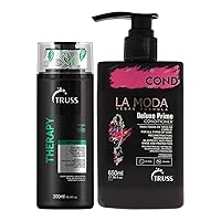 TRUSS Therapy Shampoo Bundle with La Moda Deluxe Prime Conditioner