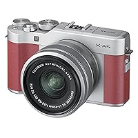 Fujifilm X-A5 Mirrorless Digital Camera w/XC15-45mmF3.5-5.6 OIS PZ Lens - Pink