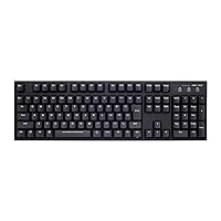 ARCHISS ProgresTouch RETRO AS-KBPD08/TBKNWP Wire Keeper Included, Japanese 108 No Kana, Double Color Molding, PS/2 & USB Cherry Brown Axis, Mechanical Keyboard