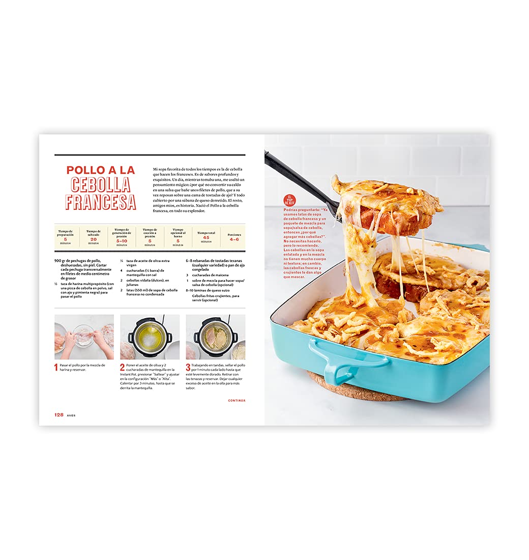 Libro de cocina Instant Pot paso a paso: 100 recetas simples para resultados espectaculares