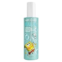 wet n wild Purifying Setting Mist SpongeBob Squarepants Makeup Face Cleanser Setting Spray Face Moisturizer (1114231), F.U.N., 3.4 Fl Oz