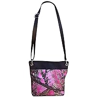 True Timber Camouflage Pink Cross Body Tote Bag