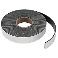 Master Magnetics - ZG90A-A10BX Flexible Magnet Strip with Adhesive Back , 1/16