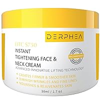 Neck Tightening Cream, Advanced Neck Cream, Face Lift & Tightening Cream For Tightening & Lift Skin, Fine lines, Loose & Sagging Skin On Face, Neck, Décolleté, Belly Or Other Skin Areas(1.7 OZ)